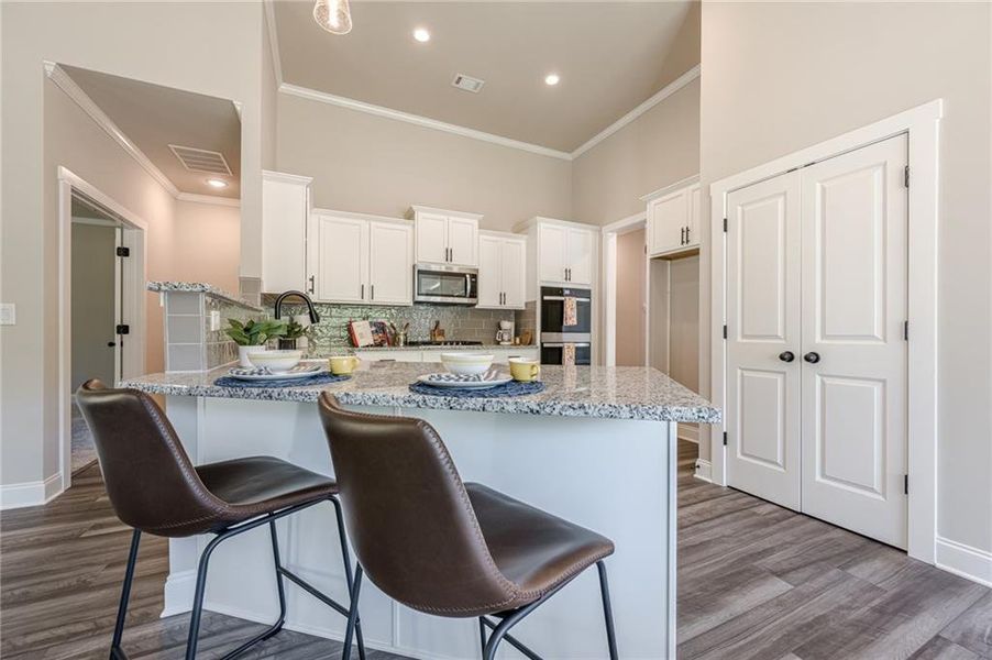 Furnished interior view inside a new home in , Covington (Image 38).