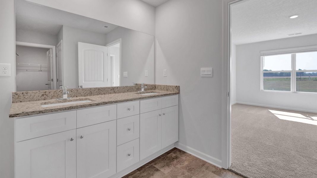 Furnished interior view inside a new home in Hedge Rose, Somerville (Image 15).