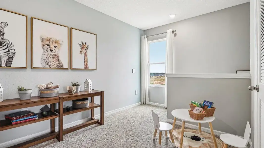 Furnished interior view inside a new home in Hawthorne Ranch, Lakeland (Image 21).