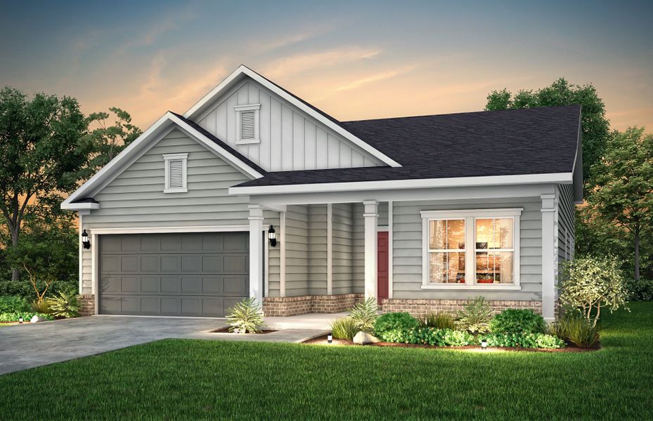 Representative exterior photo of a completed home built from the Rosemont by Pulte Homes in Bennett Park, Grayson, GA (Image 27).