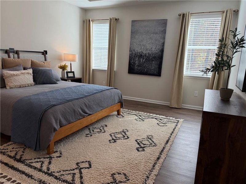 Furnished interior view inside a new home in Villages at Cedar Hill, Dallas (Image 11).