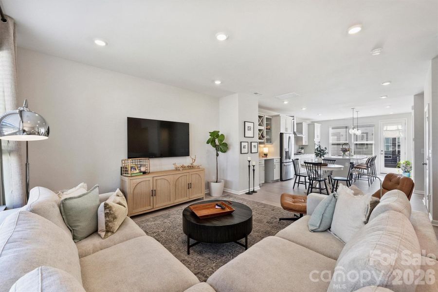 Furnished interior view inside a new home in , Davidson (Image 36).