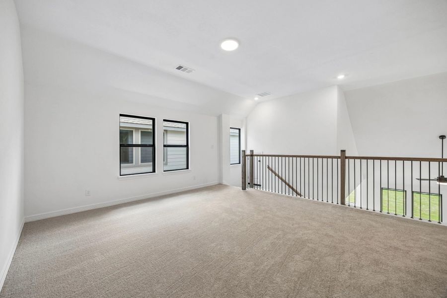 Spacious, unfurnished interior of a new home in Austin Point, Richmond (Image 17). Spacious, unfurnished interior of a new home in Austin Point, Richmond (Image 17).