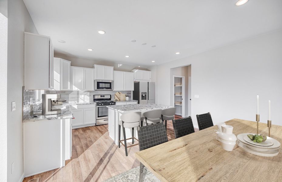 Furnished interior view inside a new home in Independence, Elizabeth (Image 13).