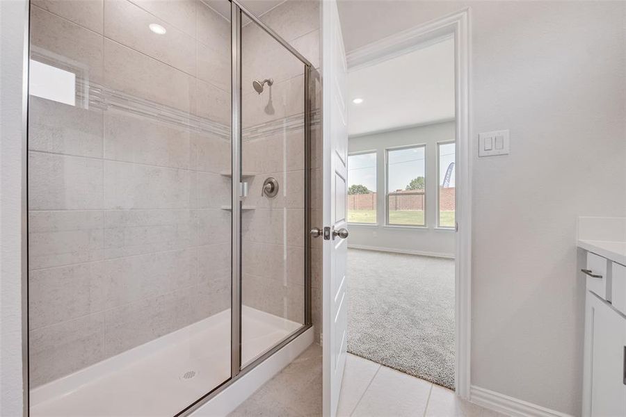 Furnished interior view inside a new home in Creekside of Crowley, Crowley (Image 10). Furnished interior view inside a new home in Creekside of Crowley, Crowley (Image 10).