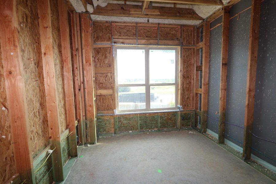 In-progress construction of a new home in Meridiana - Terrace Collection, Manvel, TX (Image 13).