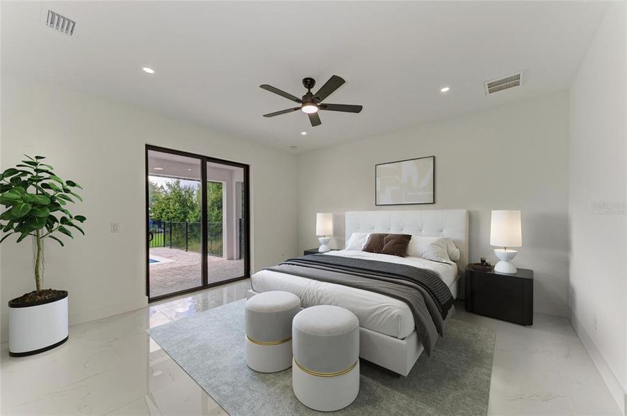 Furnished interior view inside a new home in , Punta Gorda (Image 5).