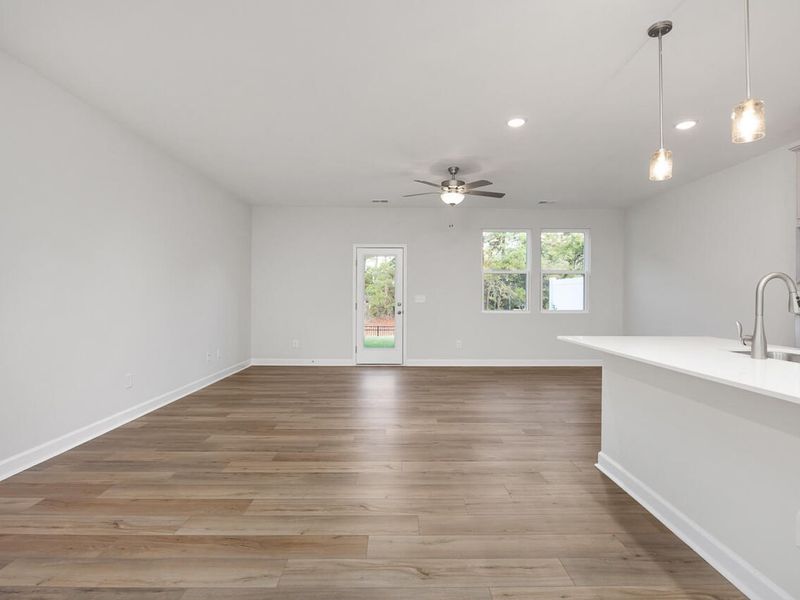 Spacious, unfurnished interior of a new home in Springvale, Fuquay Varina (Image 21).