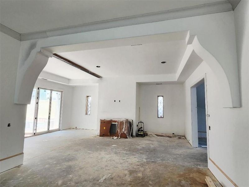 In-progress construction of a new home in , Alpharetta, GA (Image 7).