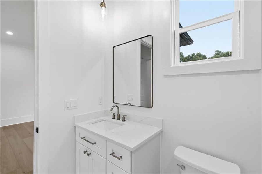 Furnished interior view inside a new home in , Monroe (Image 57).