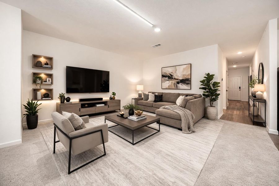 Virtually Staged – Living Room