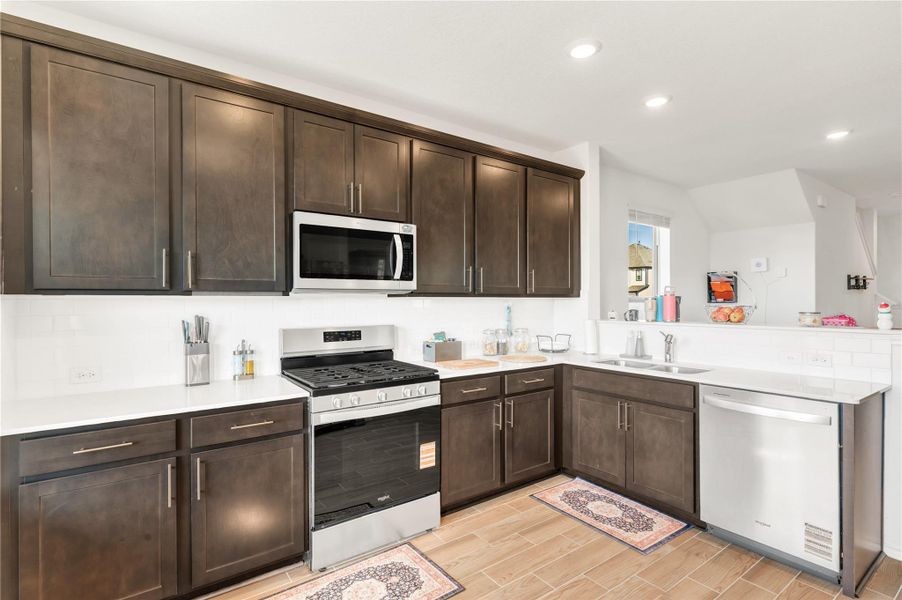 Furnished interior view inside a new home in , Liberty Hill (Image 9).