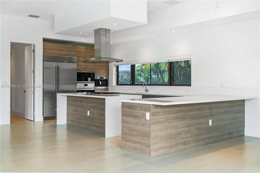 Furnished interior view inside a new home in , Weston (Image 5).