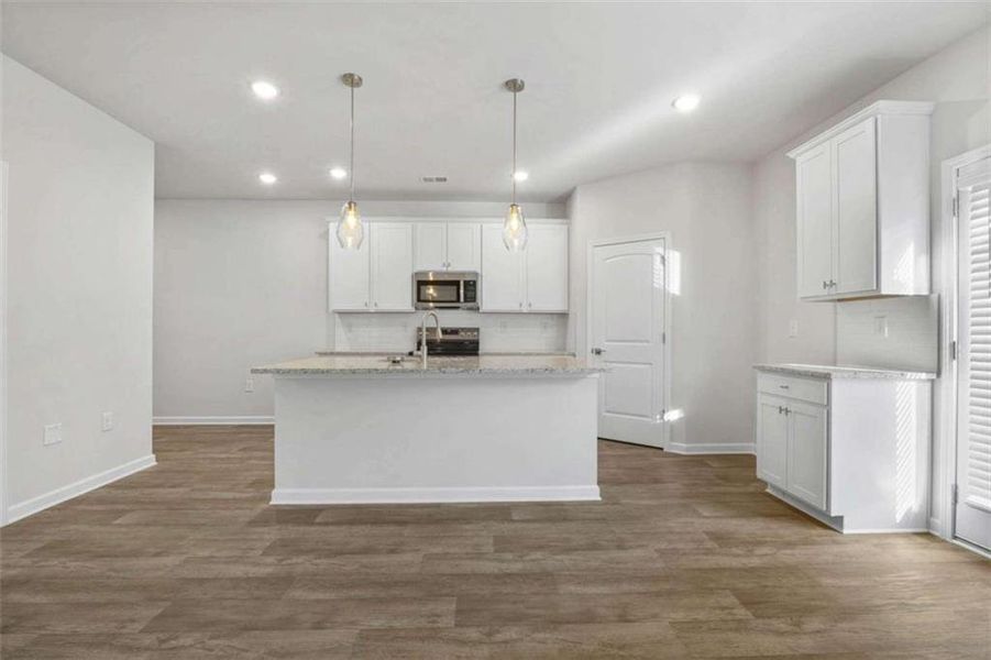 Furnished interior view inside a new home in Parkway James, Snellville (Image 3).