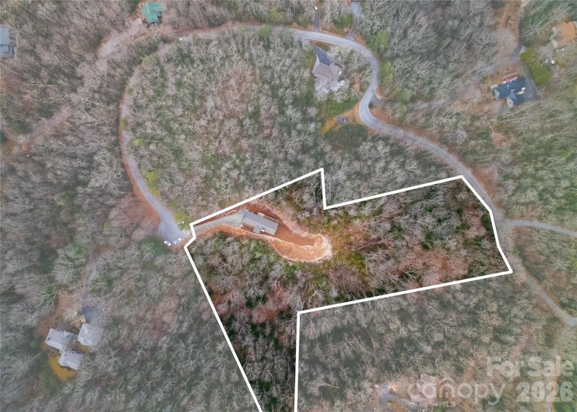 Site preparation for new homesites in , Pisgah Forest (Image 37).