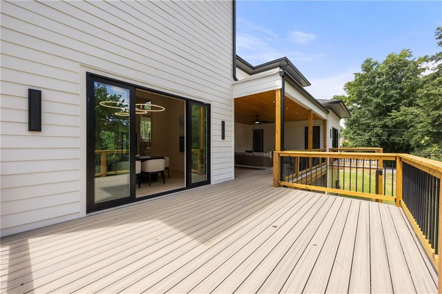 Exterior details and patio area of a home in , Sandy Springs (Image 38). Exterior details and patio area of a home in , Sandy Springs (Image 38).