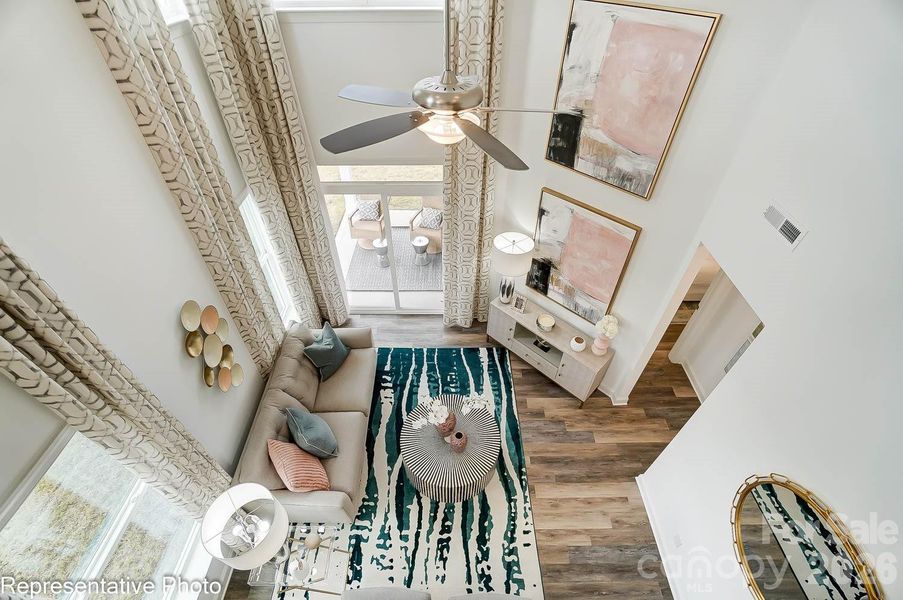 Furnished interior view inside a new home in Harrisburg Village, Harrisburg (Image 27).