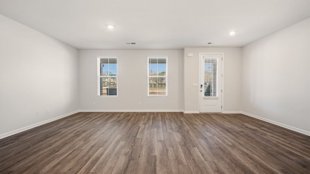 Spacious, unfurnished interior of a new home in Brookland Commons, Monroe (Image 16).