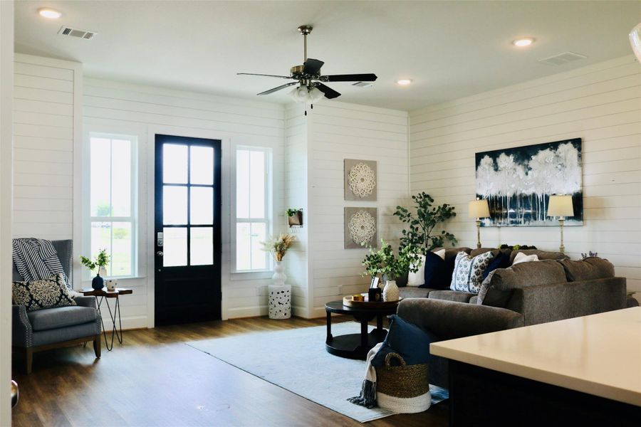 Furnished interior view inside a new home in , Brenham (Image 3). Furnished interior view inside a new home in , Brenham (Image 3).