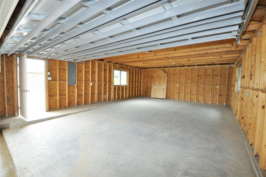 In-progress construction of a new home in , League City, TX (Image 41).