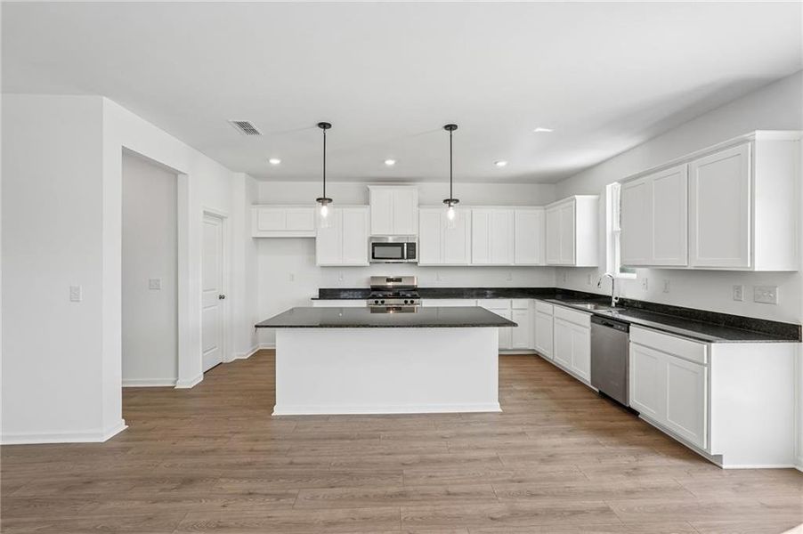Furnished interior view inside a new home in Heritage River, Euharlee (Image 8).