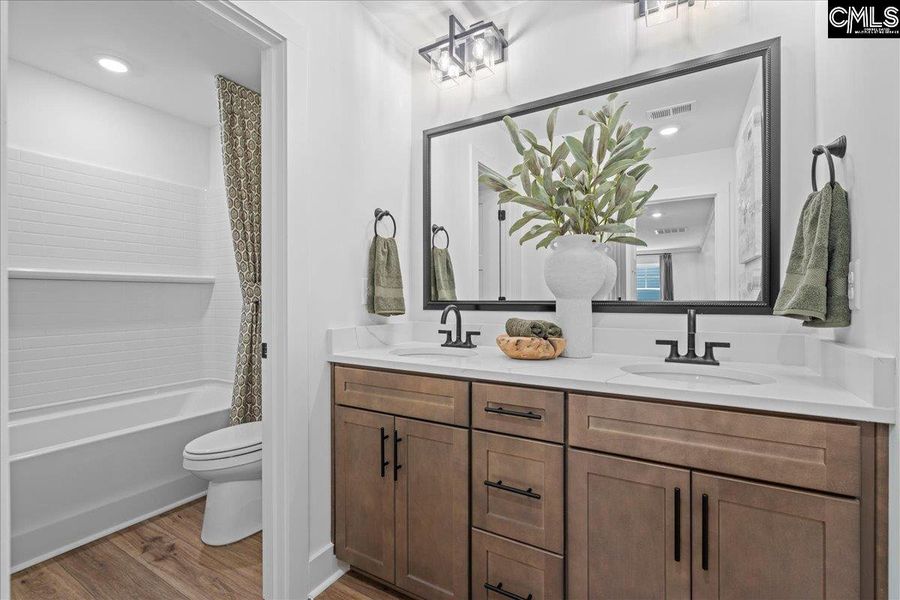 Furnished interior view inside a new home in Boykin Hills, Chapin (Image 19).