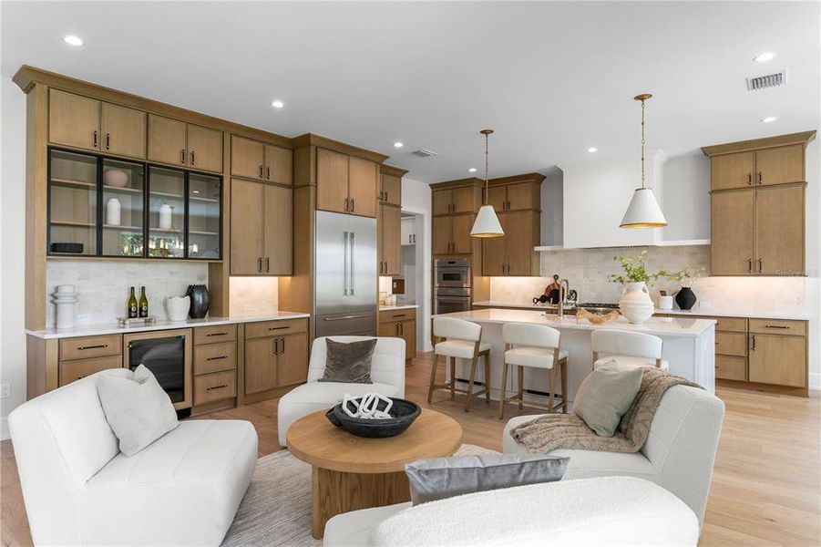 Furnished interior view inside a new home in , Tampa (Image 56).