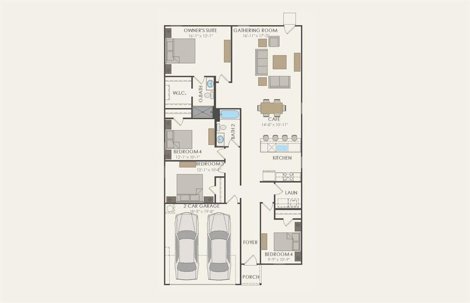 Floorplan layout