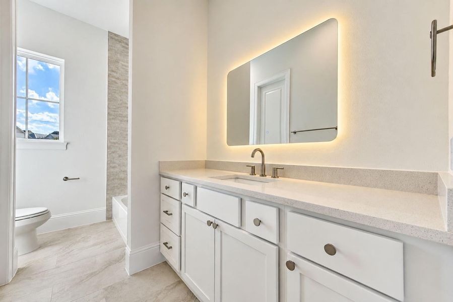 Furnished interior view inside a new home in , Houston (Image 15). Furnished interior view inside a new home in , Houston (Image 15).