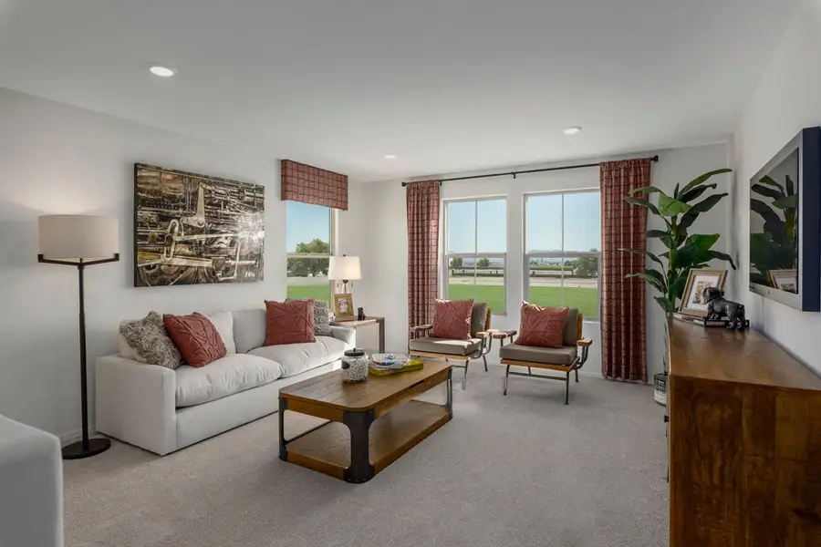 Representative furnished interior of a home built from the 2373 Modeled by KB Home in Mystic Vista Traditions, Buckeye (Image 7).