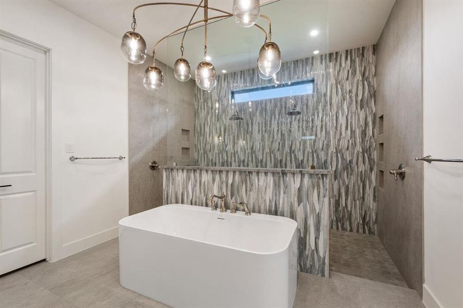 Furnished interior view inside a new home in The Resort on Eagle Mt. Lake, Fort Worth (Image 13).