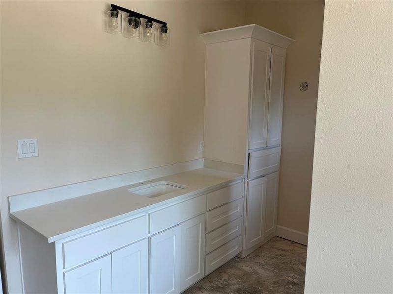 Second separate vanity Second separate vanity