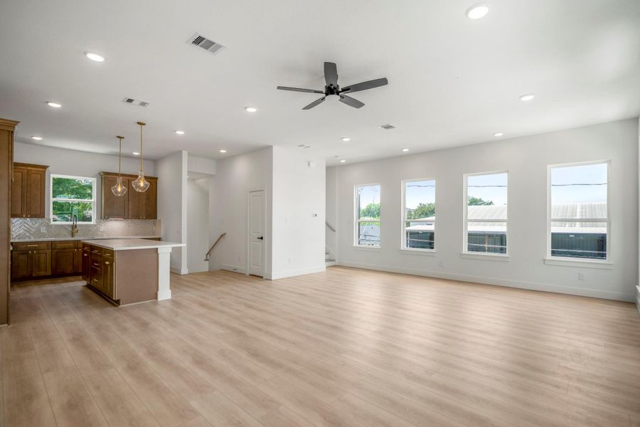 Spacious, unfurnished interior of a new home in , Houston (Image 30). Spacious, unfurnished interior of a new home in , Houston (Image 30).