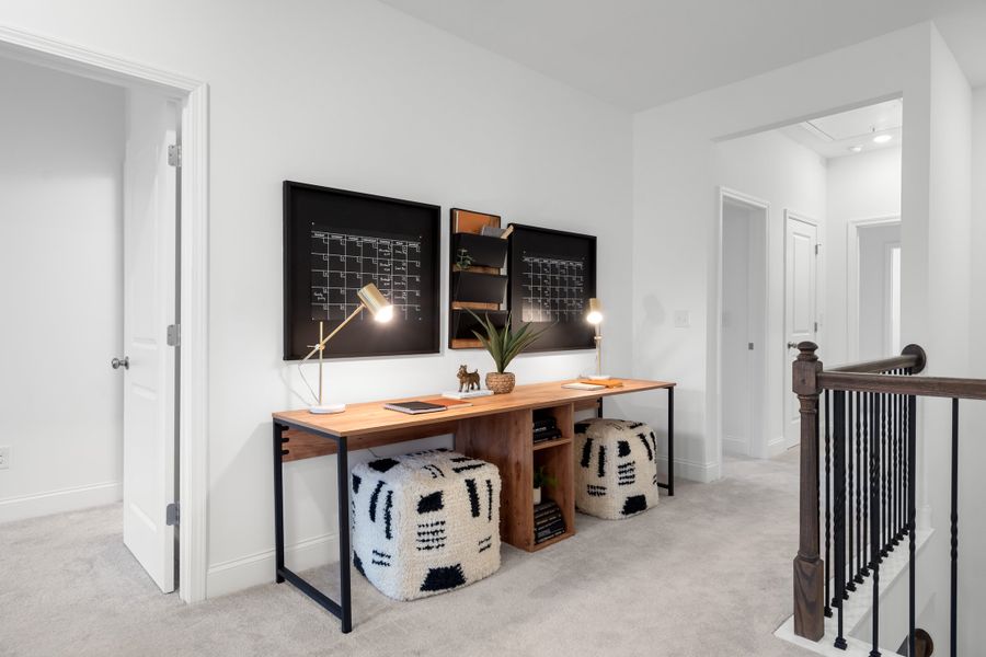 Representative furnished interior of a home built from the Sumner by Taylor Morrison in Auburn Glen, Dacula (Image 13).