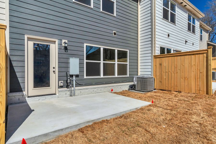 Representative exterior details of a home built from the Savannah by Parkside Builders in The Woods, Gallatin (Image 3).