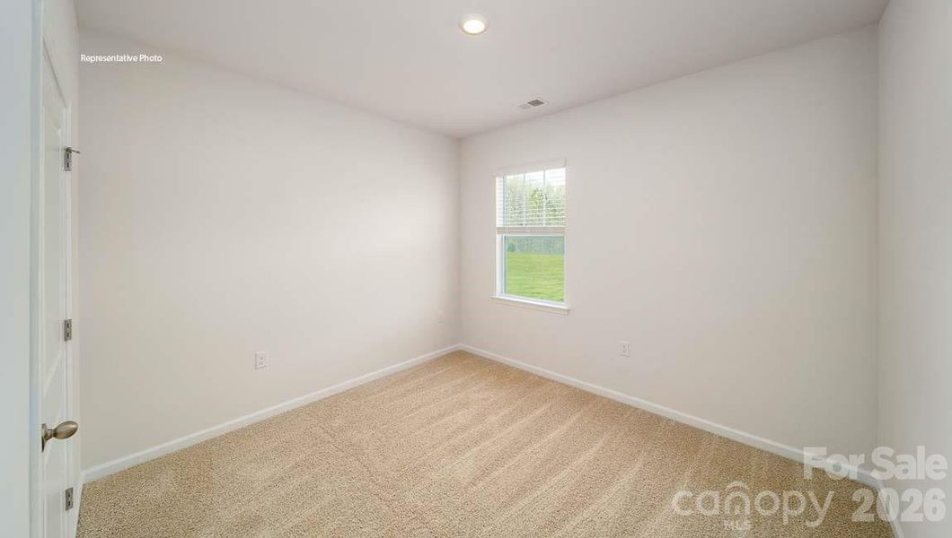 Spacious, unfurnished interior of a new home in Wallace Springs, Statesville (Image 22).