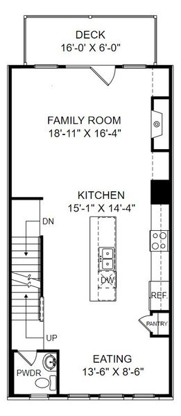 Image 2 of a home in Waverly at Buice Lake.