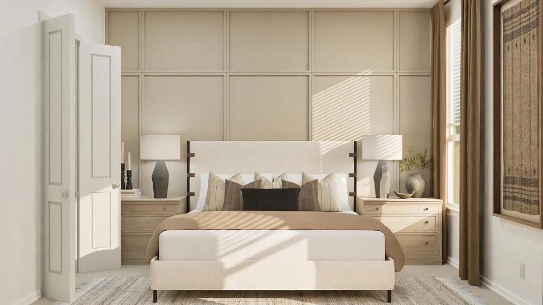 Furnished interior view inside a new home in Cotton Brook, Hutto (Image 14).