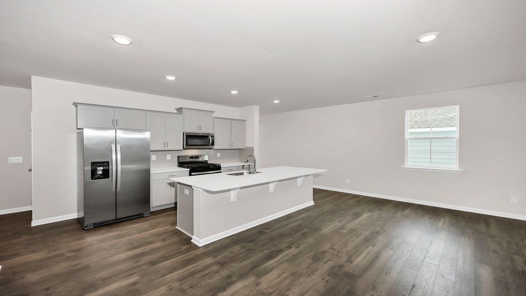 Furnished interior view inside a new home in Livingston Woods, Irmo (Image 9).