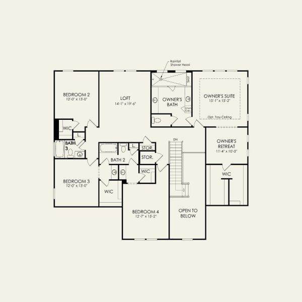 2D floor plan layout for the Barrington by John Wieland in McCoy Farm, Wesley Chapel, NC (Image 1). 2D floor plan layout for the Barrington by John Wieland in McCoy Farm, Wesley Chapel, NC (Image 1).