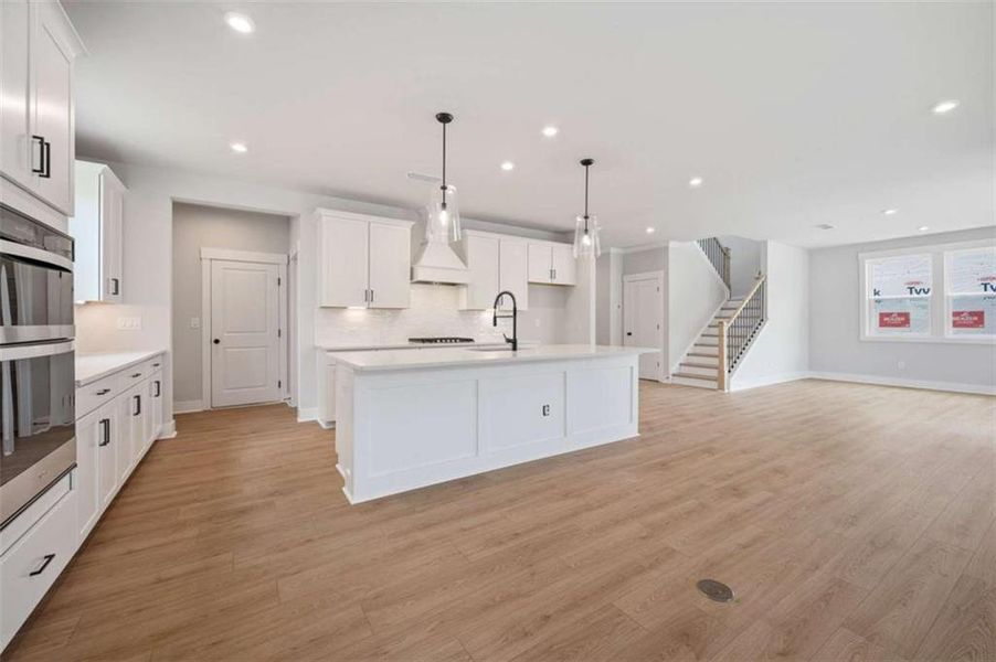 Furnished interior view inside a new home in The Paddocks at Doc Hughes, Buford (Image 14).
