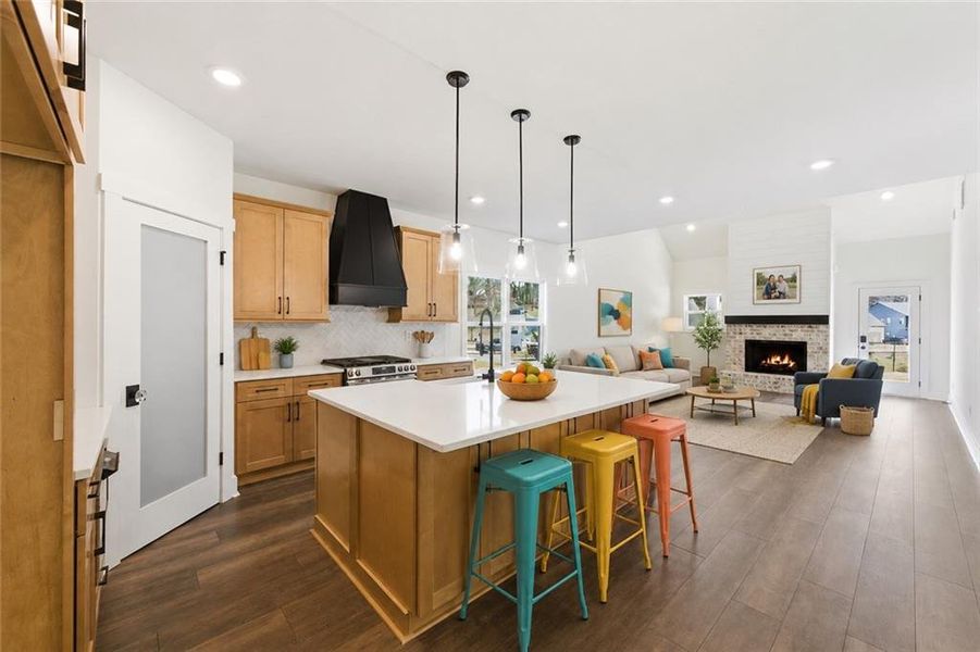 Furnished interior view inside a new home in , Emerson (Image 18).