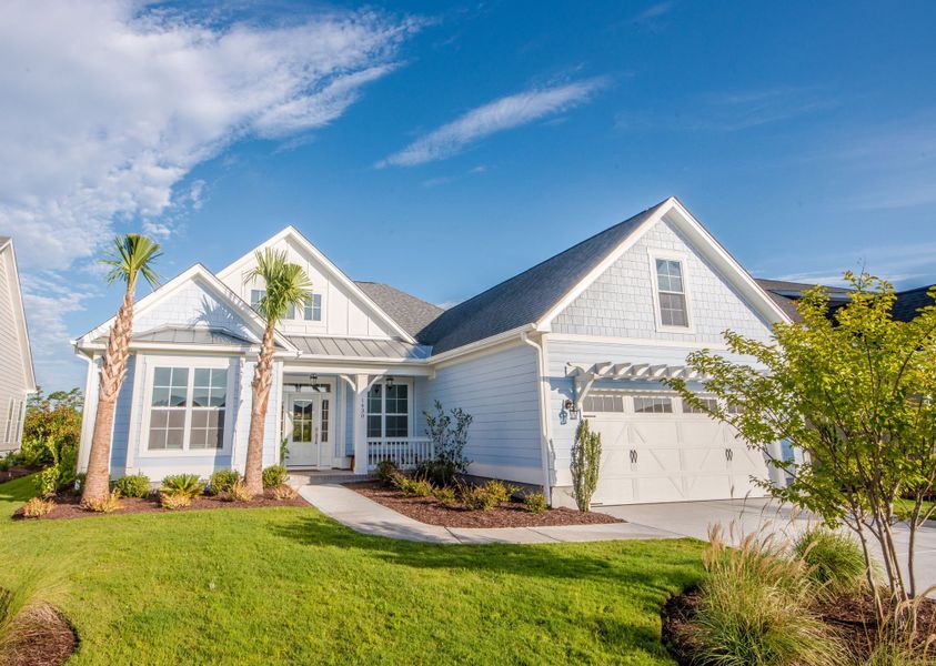 Representative exterior photo of a completed home built from the Ansley by Bill Clark Homes in Sidbury Landing, Wilmington, NC (Image 29).