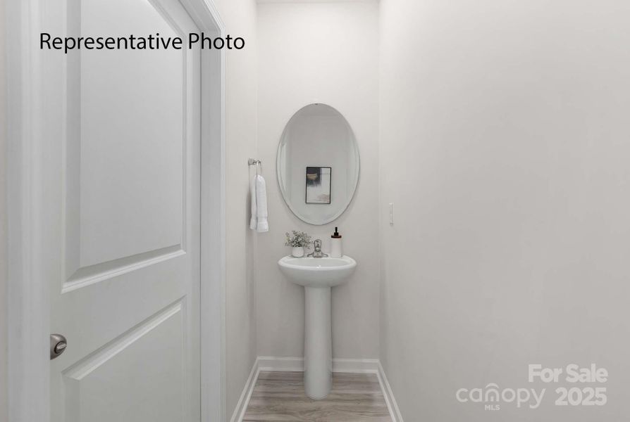 Furnished interior view inside a new home in Falls at Hickory, Hickory (Image 6).