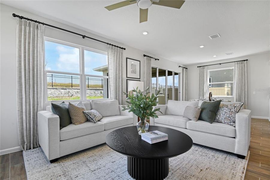 Furnished interior view inside a new home in Maple Ridge, Palmetto (Image 15).