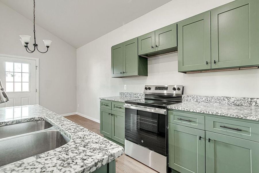 Furnished interior view inside a new home in , Fort Worth (Image 10). Furnished interior view inside a new home in , Fort Worth (Image 10).