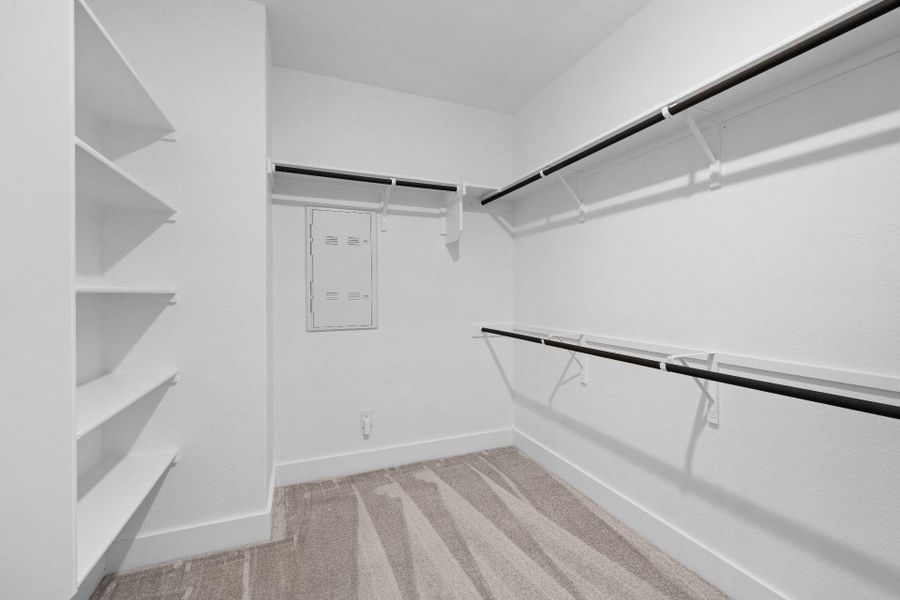 Walk-in closet in Primary Bedroom
