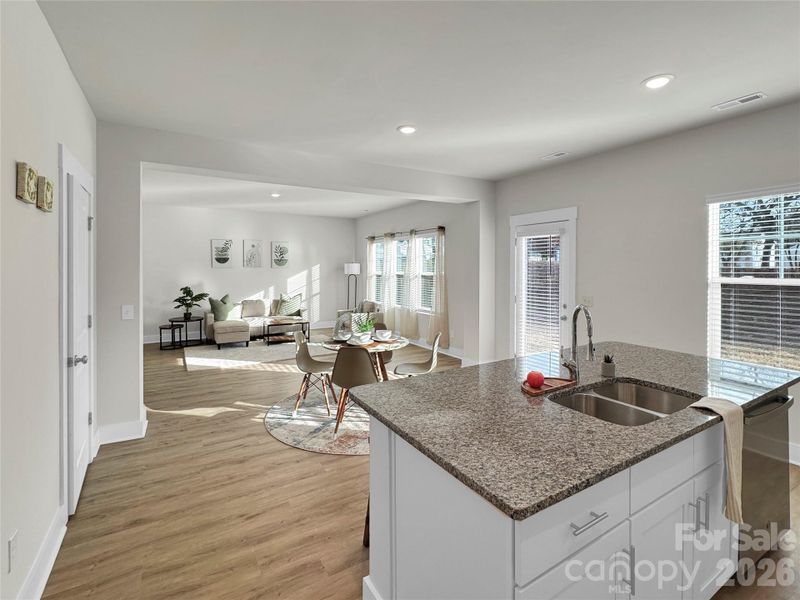 Furnished interior view inside a new home in , Mooresville (Image 15).