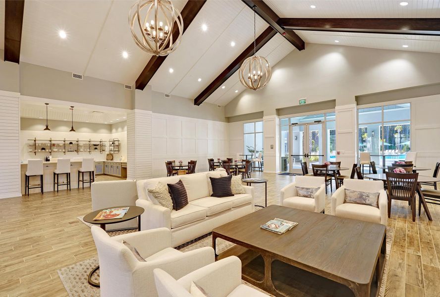 Furnished interior view inside a new home in , Summerville (Image 14).