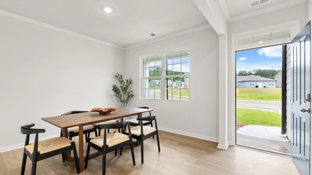 Furnished interior view inside a new home in Fairhaven, Lithia Springs (Image 4).